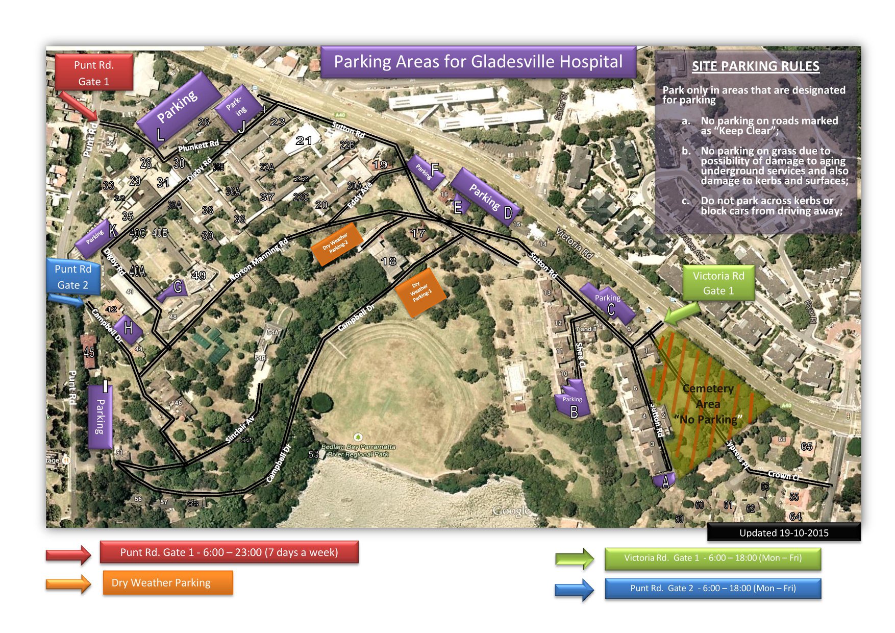 Gladesville parking plan 2019